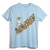 Disney Pixar Up Russell Patches Halloween T-Shirt - Officially Licensed Up Movie Apparel for Disney Fans