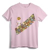 Disney Pixar Up Russell Patches Halloween T-Shirt - Officially Licensed Up Movie Apparel for Disney Fans