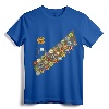 Disney Pixar Up Russell Patches Halloween T-Shirt - Officially Licensed Up Movie Apparel for Disney Fans