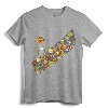 Disney Pixar Up Russell Patches Halloween T-Shirt - Officially Licensed Up Movie Apparel for Disney Fans