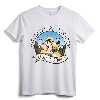 Disney Pixar Up Russell Dug Vintage Hug Graphic T-Shirt - Officially Licensed Tee for Fans of Up Movie