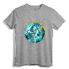 Aquaman Movie Trident Of Neptune T-Shirt - Officially Licensed DC Comics Superhero Tee for Adults, Women, and Kids