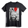 Disney Pixar Up Carl & Russell Vintage Retro Trumpet Picture T-Shirt - Official Wilderness Explorer Adventure Is Out There Apparel for Women, Men, Boys, Girls, and Toddlers