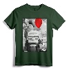 Disney Pixar Up Carl & Russell Vintage Retro Trumpet Picture T-Shirt - Official Wilderness Explorer Adventure Is Out There Apparel for Women, Men, Boys, Girls, and Toddlers