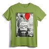 Disney Pixar Up Carl & Russell Vintage Retro Trumpet Picture T-Shirt - Official Wilderness Explorer Adventure Is Out There Apparel for Women, Men, Boys, Girls, and Toddlers