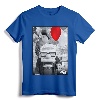 Disney Pixar Up Carl & Russell Vintage Retro Trumpet Picture T-Shirt - Official Wilderness Explorer Adventure Is Out There Apparel for Women, Men, Boys, Girls, and Toddlers
