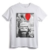 Disney Pixar Up Carl & Russell Vintage Retro Trumpet Picture T-Shirt - Official Wilderness Explorer Adventure Is Out There Apparel for Women, Men, Boys, Girls, and Toddlers