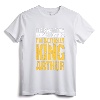 Medieval Literature King Arthur T-Shirt - European History Tee for Fans of Arthurian Legends and Knights