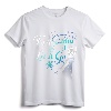 Disney Frozen Elsa Keep Calm & Let It Go Snowflake Portrait T-Shirt - Official Disney Christmas Apparel for Women, Men, Youth, and Toddlers