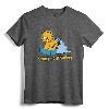 Garfield I Don't Do Mornings T-Shirt - Officially Licensed Jim Davis Artwork Tee for Adults, Kids, and Women