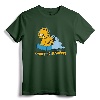 Garfield I Don't Do Mornings T-Shirt - Officially Licensed Jim Davis Artwork Tee for Adults, Kids, and Women