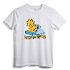Garfield I Don't Do Mornings T-Shirt - Officially Licensed Jim Davis Artwork Tee for Adults, Kids, and Women