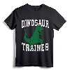 Dinosaur Trainer Halloween T-Shirt for Adults and Kids - Easy Costume for Jurassic Themed Parties - Funny Dinosaur Art Graphic Tee