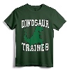 Dinosaur Trainer Halloween T-Shirt for Adults and Kids - Easy Costume for Jurassic Themed Parties - Funny Dinosaur Art Graphic Tee