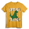 Dinosaur Trainer Halloween T-Shirt for Adults and Kids - Easy Costume for Jurassic Themed Parties - Funny Dinosaur Art Graphic Tee