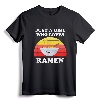 Just A Girl Who Loves Ramen Cute Retro Ramen Noodles Gift T-Shirt - Funny Ramen Lover Shirt for Men, Women, and Kids