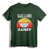 Just A Girl Who Loves Ramen Cute Retro Ramen Noodles Gift T-Shirt - Funny Ramen Lover Shirt for Men, Women, and Kids