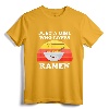 Just A Girl Who Loves Ramen Cute Retro Ramen Noodles Gift T-Shirt - Funny Ramen Lover Shirt for Men, Women, and Kids