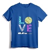 Girls Love Softball Best Fun Birthday Gift T-Shirt - Trendy Softball Player Tee for Teens and Adults
