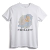 Garfield Chillin' T-Shirt - Officially Licensed Lightweight Tee for Adult Unisex, Kids, and Women by Jim Davis