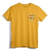 Sunshine Sunflowers Florist Yellow Flowers Pocket Sunflower T-Shirt - Aesthetic Floral Atmosphere Tee for Garden and Nature Lovers