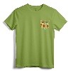 Sunshine Sunflowers Florist Yellow Flowers Pocket Sunflower T-Shirt - Aesthetic Floral Atmosphere Tee for Garden and Nature Lovers