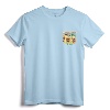 Sunshine Sunflowers Florist Yellow Flowers Pocket Sunflower T-Shirt - Aesthetic Floral Atmosphere Tee for Garden and Nature Lovers