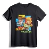 Kids DreamWorks Captain Underpants Prank Artists T-Shirt - George and Harold Character Tee for Children, Officially Licensed DreamWorks Apparel