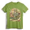 Japanese Art Cat Ninja Ukiyo-e Samurai Cat T-Shirt - Unique Gift for Japan Art Lovers and Ramen Enthusiasts