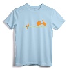 Scooter Heartbeat Retro Vintage Tee Shirt | Gift T-Shirt - Classic Fit Scooter Apparel for Men, Women, and Kids