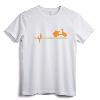 Scooter Heartbeat Retro Vintage Tee Shirt | Gift T-Shirt - Classic Fit Scooter Apparel for Men, Women, and Kids