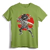 Afro Black Woman Samurai T-Shirt - Unique Afro Pop Design for Black Girls and Boys into Anime - Lightweight Fit Tee for Daughters and Wives