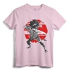 Afro Black Woman Samurai T-Shirt - Unique Afro Pop Design for Black Girls and Boys into Anime - Lightweight Fit Tee for Daughters and Wives