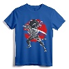 Afro Black Woman Samurai T-Shirt - Unique Afro Pop Design for Black Girls and Boys into Anime - Lightweight Fit Tee for Daughters and Wives