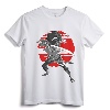 Afro Black Woman Samurai T-Shirt - Unique Afro Pop Design for Black Girls and Boys into Anime - Lightweight Fit Tee for Daughters and Wives