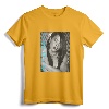 Blue Glowing Logo T-Shirt - Official Aaliyah Merchandise with Unique Illuminated Design