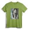 Blue Glowing Logo T-Shirt - Official Aaliyah Merchandise with Unique Illuminated Design