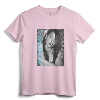 Blue Glowing Logo T-Shirt - Official Aaliyah Merchandise with Unique Illuminated Design