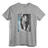 Blue Glowing Logo T-Shirt - Official Aaliyah Merchandise with Unique Illuminated Design