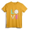 Girls Love Volleyball Best Fun Birthday Gift T-Shirt - Trendy Tee for Volleyball Players, Ideal Gift for Girls and Teens