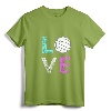 Girls Love Volleyball Best Fun Birthday Gift T-Shirt - Trendy Tee for Volleyball Players, Ideal Gift for Girls and Teens