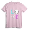 Girls Love Volleyball Best Fun Birthday Gift T-Shirt - Trendy Tee for Volleyball Players, Ideal Gift for Girls and Teens