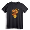 Van Gogh Sunflowers Tee Vintage Yellow Flowers Art Painting Pullover Hoodie - Gift Idea for Art Lovers, Men, Women, Boys & Girls