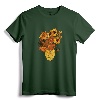 Van Gogh Sunflowers Tee Vintage Yellow Flowers Art Painting Pullover Hoodie - Gift Idea for Art Lovers, Men, Women, Boys & Girls