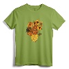 Van Gogh Sunflowers Tee Vintage Yellow Flowers Art Painting Pullover Hoodie - Gift Idea for Art Lovers, Men, Women, Boys & Girls