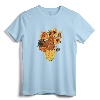 Van Gogh Sunflowers Tee Vintage Yellow Flowers Art Painting Pullover Hoodie - Gift Idea for Art Lovers, Men, Women, Boys & Girls