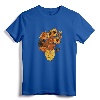 Van Gogh Sunflowers Tee Vintage Yellow Flowers Art Painting Pullover Hoodie - Gift Idea for Art Lovers, Men, Women, Boys & Girls