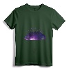Womens Rain Purple V-Neck T-Shirt - Prince Tribute Lightweight Tee for Women