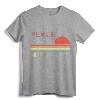 Peace Love Kimchi Retro Vintage T-Shirt - Kimchi Lover Gift Tee with Retro Icon Design