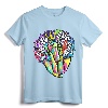Black Queen Retro Afro Words Melanin Unapologetically Dope T-Shirt - Empowering Black Women's Graphic Tee for Proud Educated Individuals
